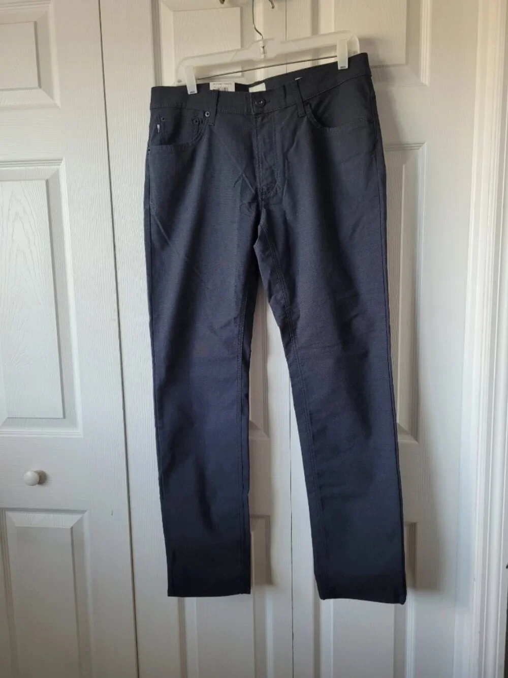 NWT BRAX Hi-Flex All Season Men's Pant in Dark Blue Denim Size 34/32